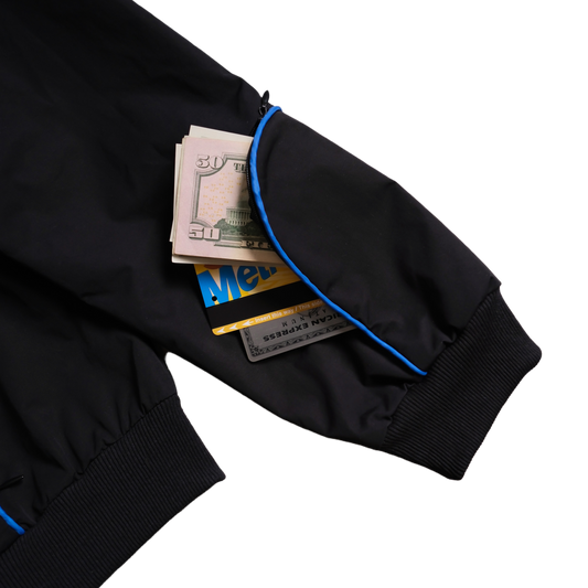 Transit Jacket - Black / Cobalt