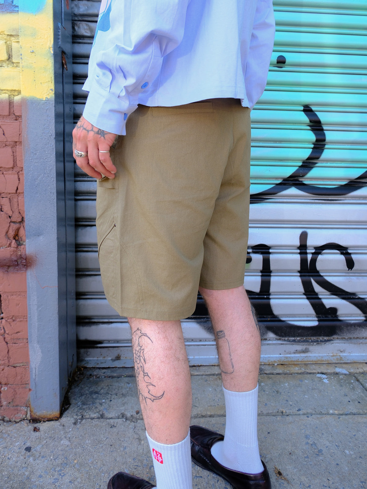 Lantern Shorts -  Olive