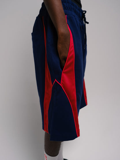 Midnight Shorts -  Navy / Red