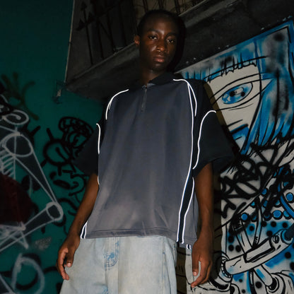 Midnight Jersey - Charcoal / Black