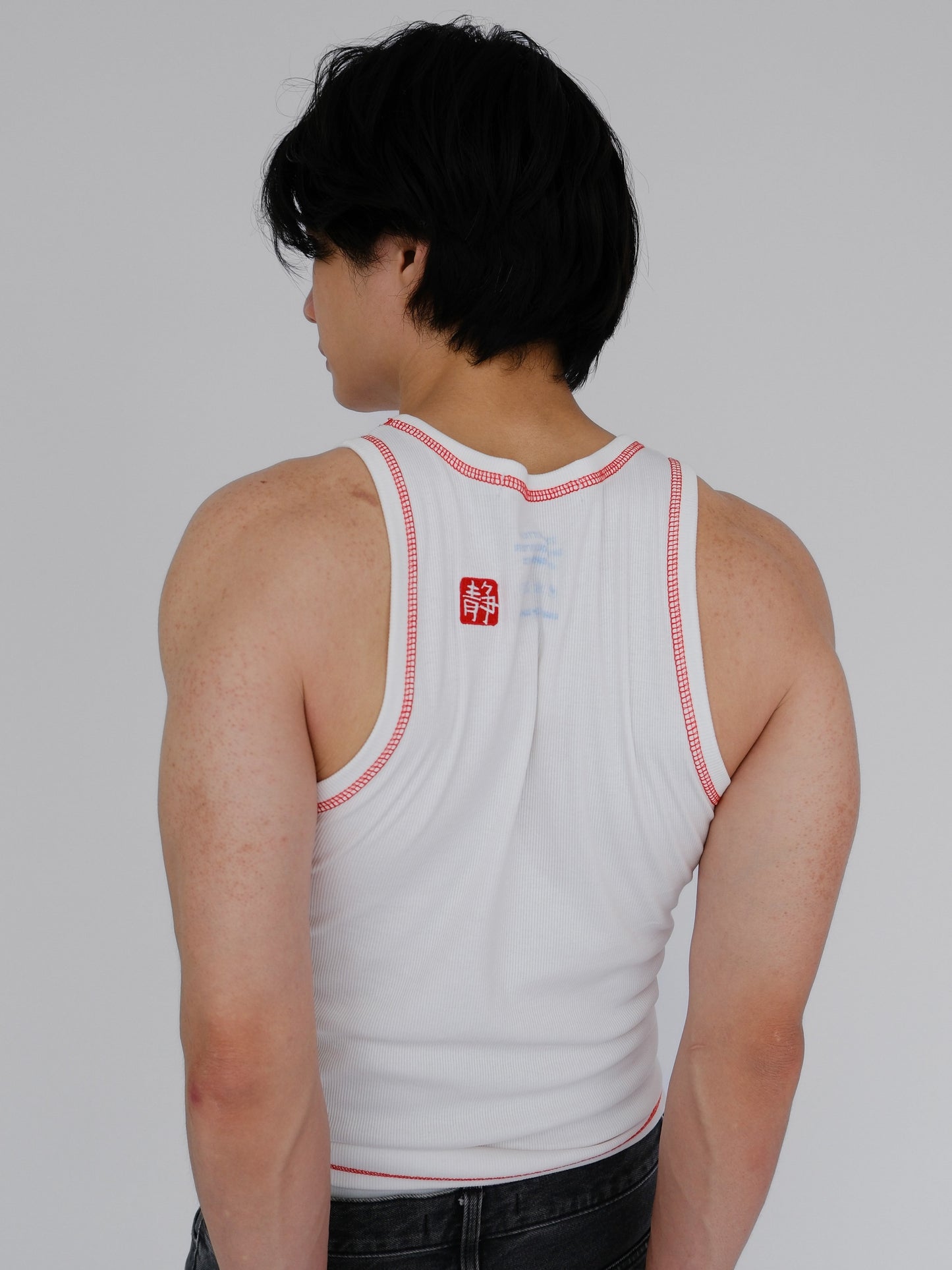 (2) Cloud Rib Tank (2-Pack) - Black / White