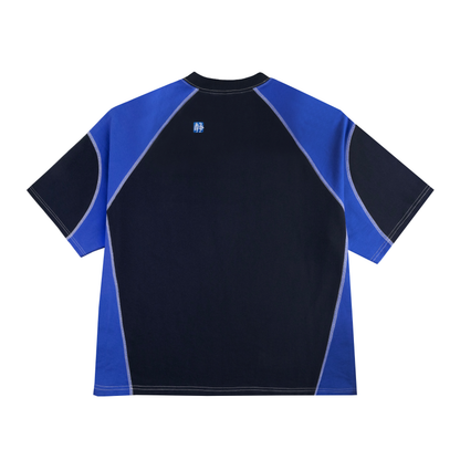 Arc Tee - Navy / Cobalt