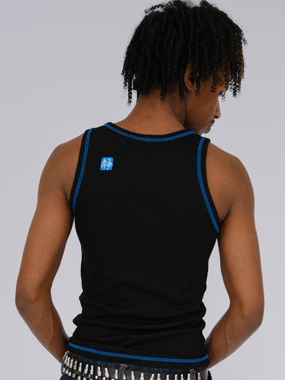 (2) Cloud Rib Tank (2-Pack) - Black / White