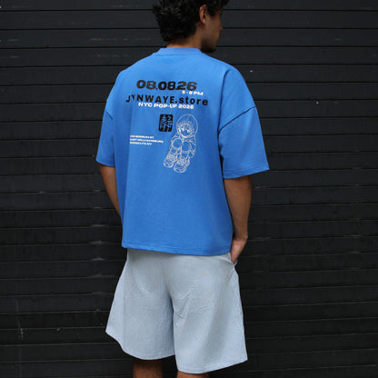 NYC Pop-Up Tee - Cobalt