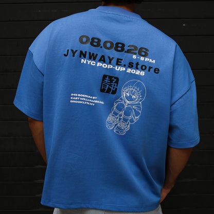 NYC Pop-Up Tee - Cobalt