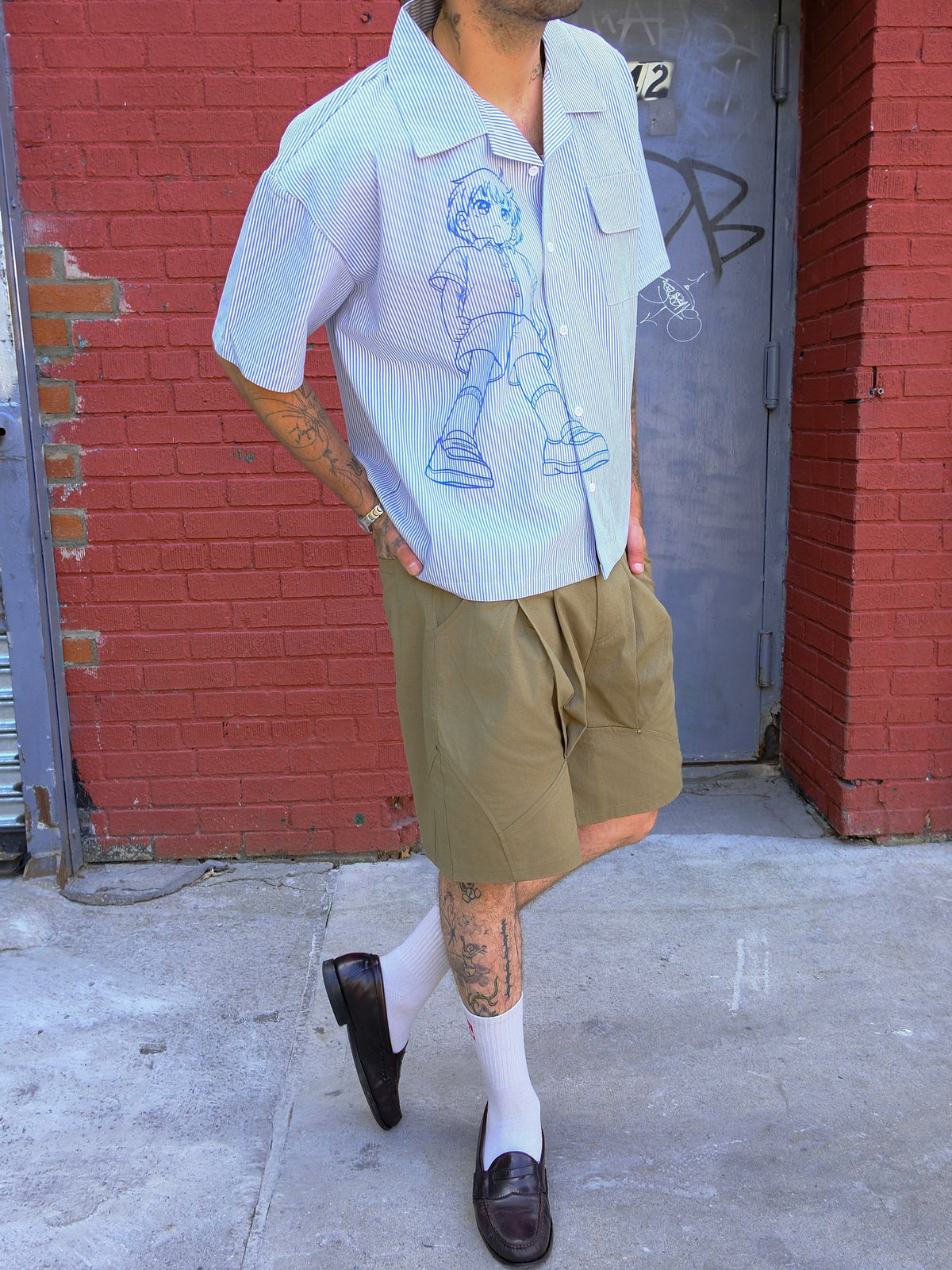 Lantern Shorts -  Olive