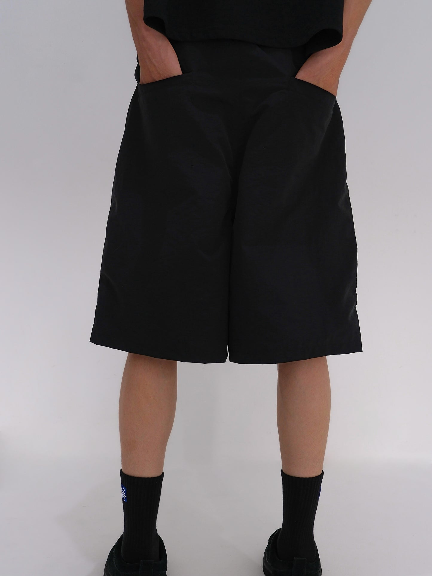Transit Shorts -  Black / Cobalt