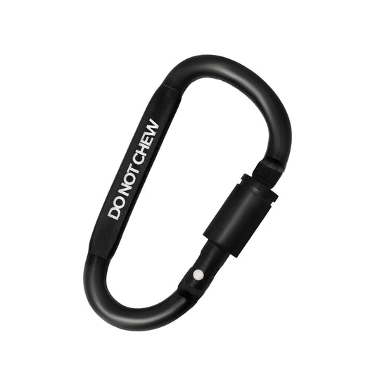 No Chew Carabiner - Black