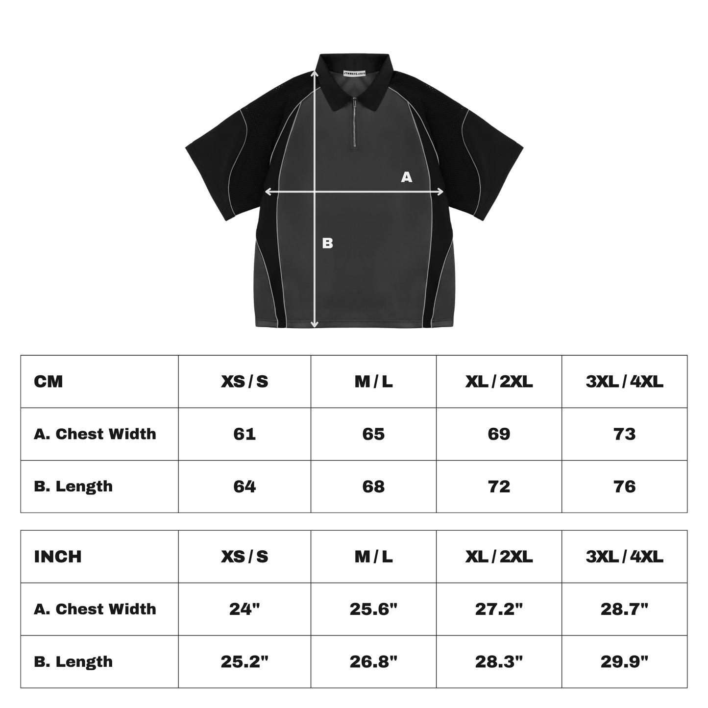 Midnight Jersey - Charcoal / Black