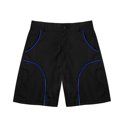Transit Shorts -  Black / Cobalt