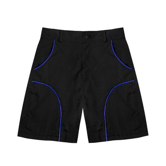Transit Shorts -  Black / Cobalt