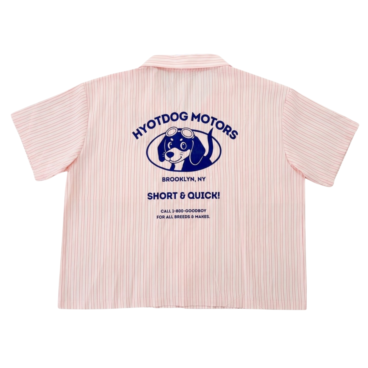 Hyotdog Motors Shirt - Salmon